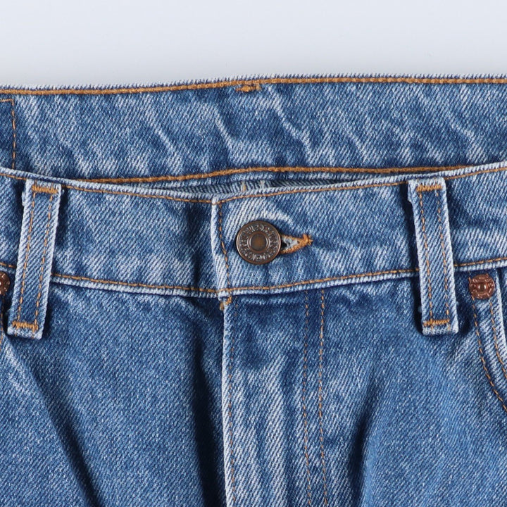90'S Levi's 550 Relaxed Fit Tapered Denim Pants Made in USA Men's W35 Vintage cotton blue type Vintage Second Hand