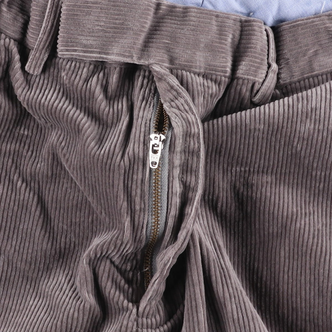 Ralph Lauren POLO GOLF corduroy pants for men, size W34 cotton gray type Vintage Second Hand
