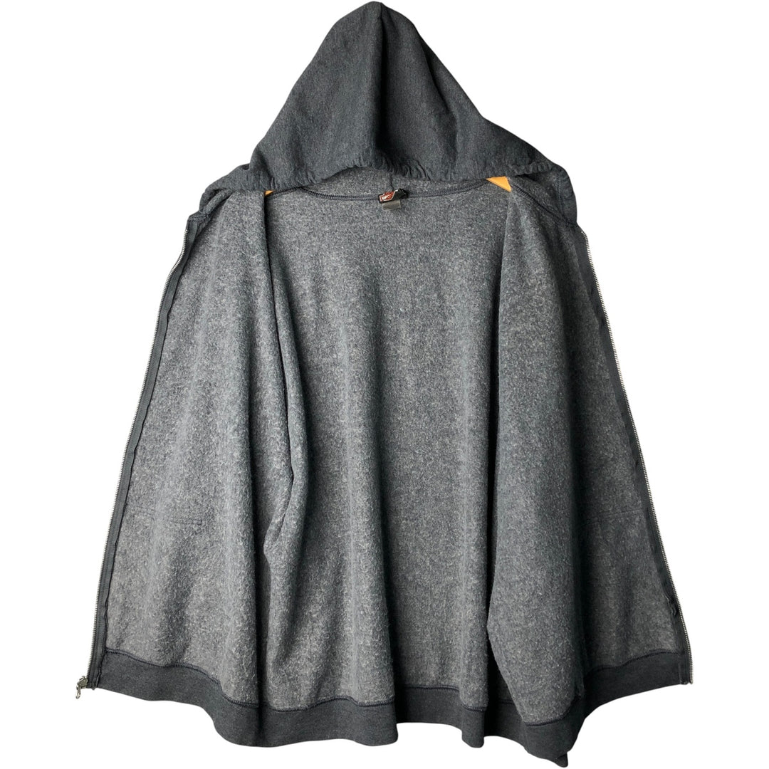 Harley-Davidson Sweat Full Zip Hoodie Men's XXL cotton gray type Vintage Second Hand