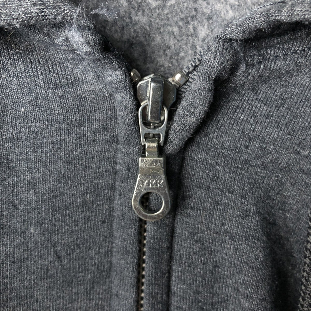 Harley-Davidson Sweat Full Zip Hoodie Men's XXL cotton gray type Vintage Second Hand