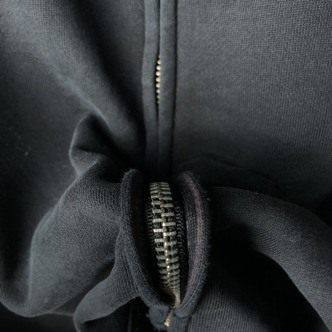 Harley-Davidson Sweat Full Zip Hoodie Men's XXL cotton black type Vintage Second Hand