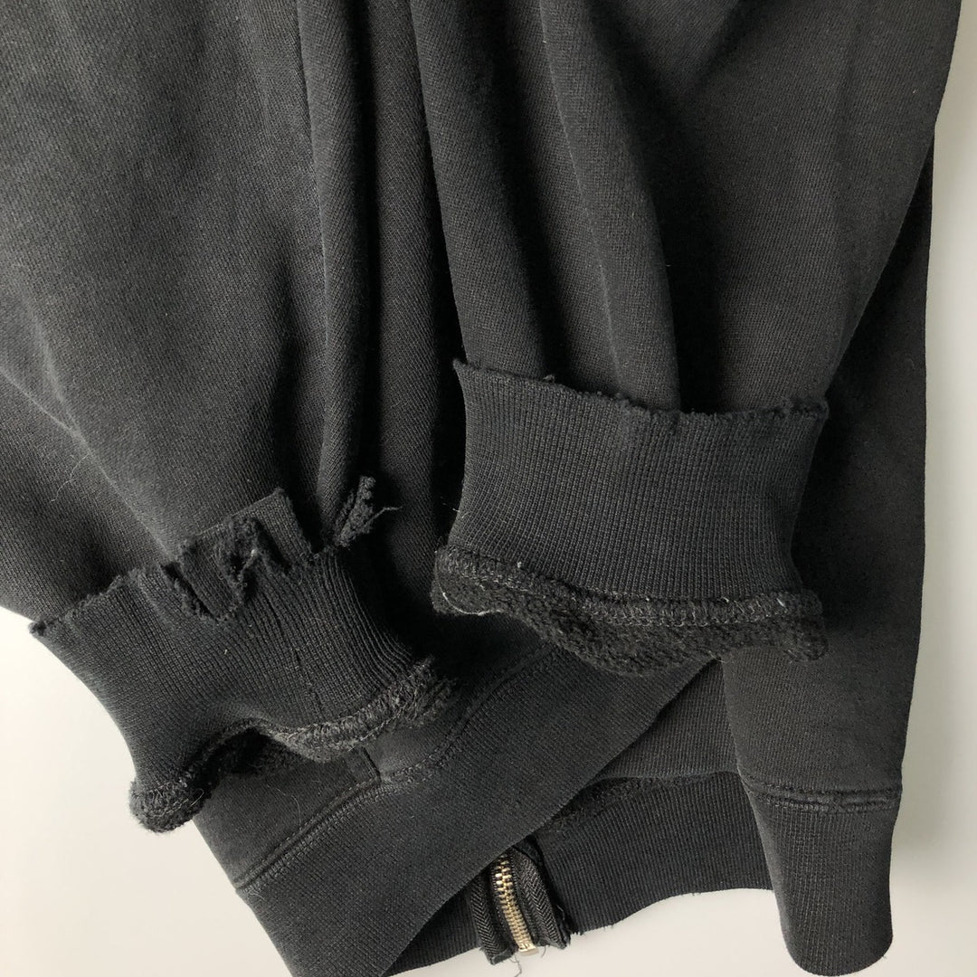 Harley-Davidson Sweat Full Zip Hoodie Men's XXL cotton black type Vintage Second Hand