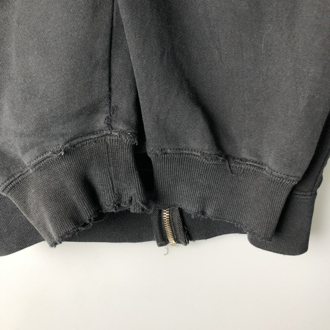 Harley-Davidson Sweat Full Zip Hoodie Men's XXL cotton black type Vintage Second Hand