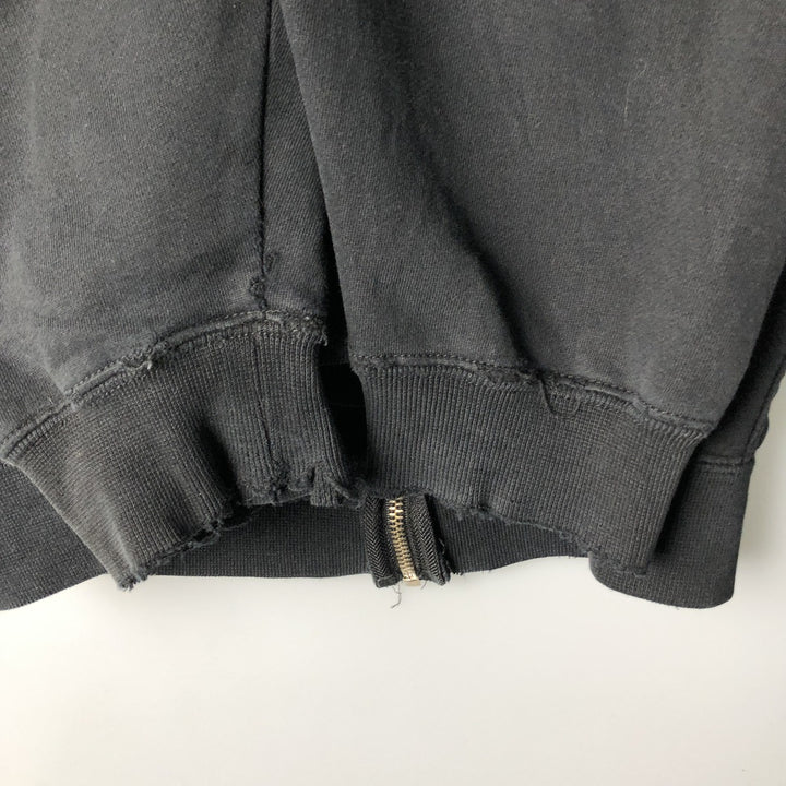 Harley-Davidson Sweat Full Zip Hoodie Men's XXL cotton black type Vintage Second Hand