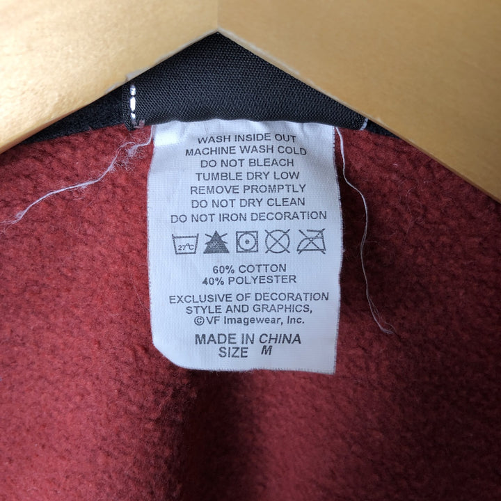 Harley-Davidson Men's Full-Zip Hoodie (Size M) cotton red type Vintage Second Hand