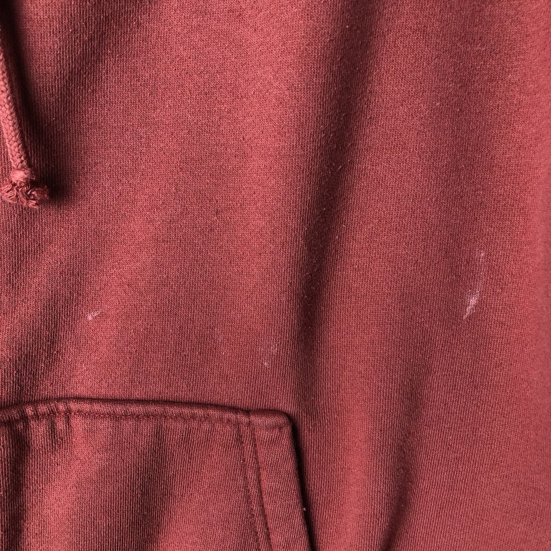 Harley-Davidson Men's Full-Zip Hoodie (Size M) cotton red type Vintage Second Hand