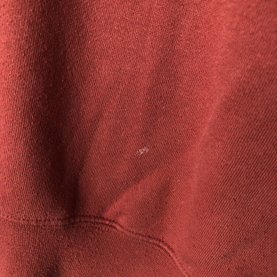 Harley-Davidson Men's Full-Zip Hoodie (Size M) cotton red type Vintage Second Hand