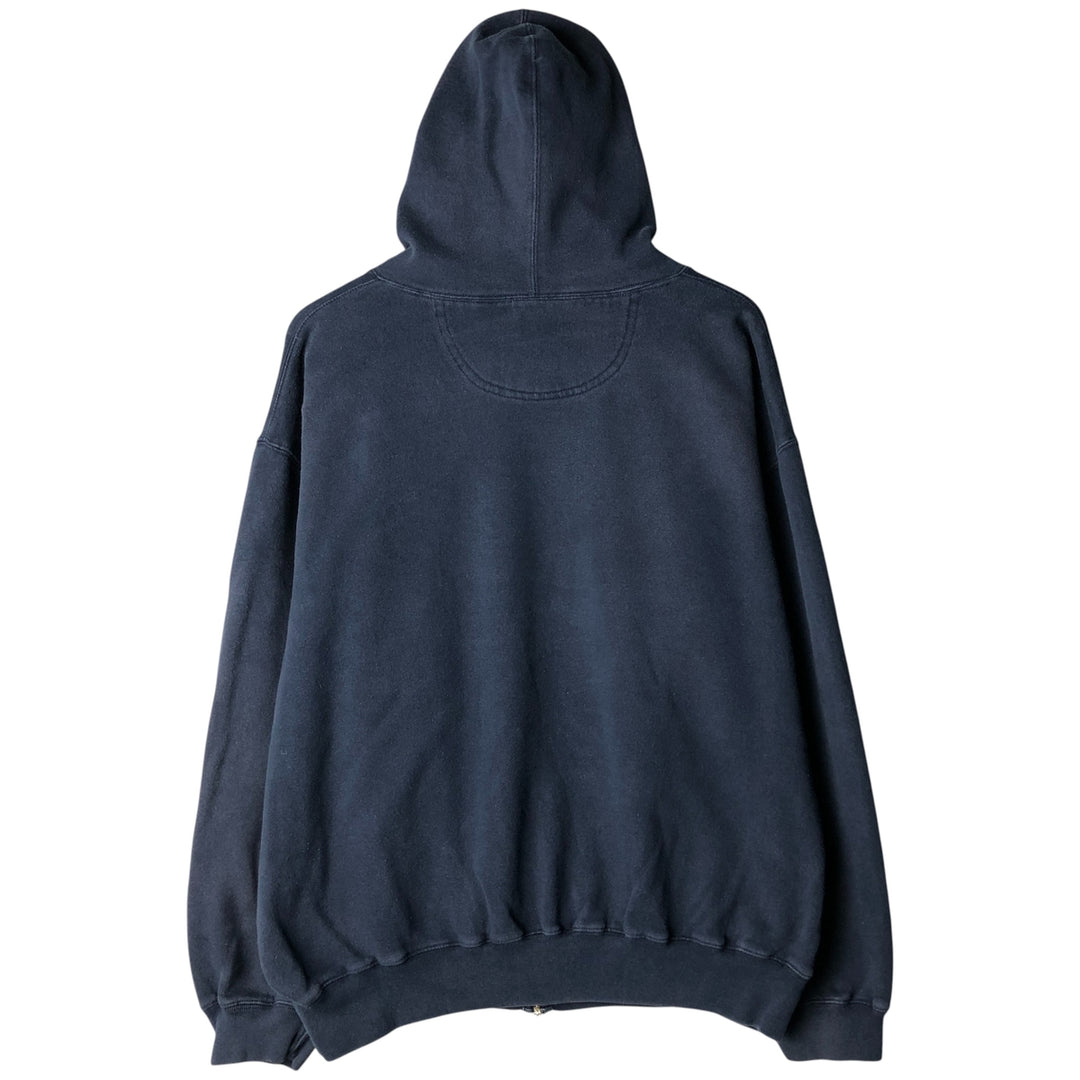 90'S GAP Vintage Full-Zip Sweatshirt, Men's Size XL cotton navy blue type Vintage Second Hand