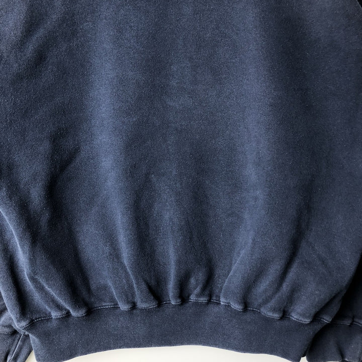 90'S GAP Vintage Full-Zip Sweatshirt, Men's Size XL cotton navy blue type Vintage Second Hand