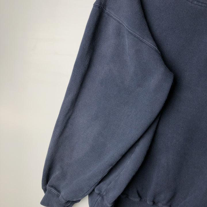90'S GAP Vintage Full-Zip Sweatshirt, Men's Size XL cotton navy blue type Vintage Second Hand