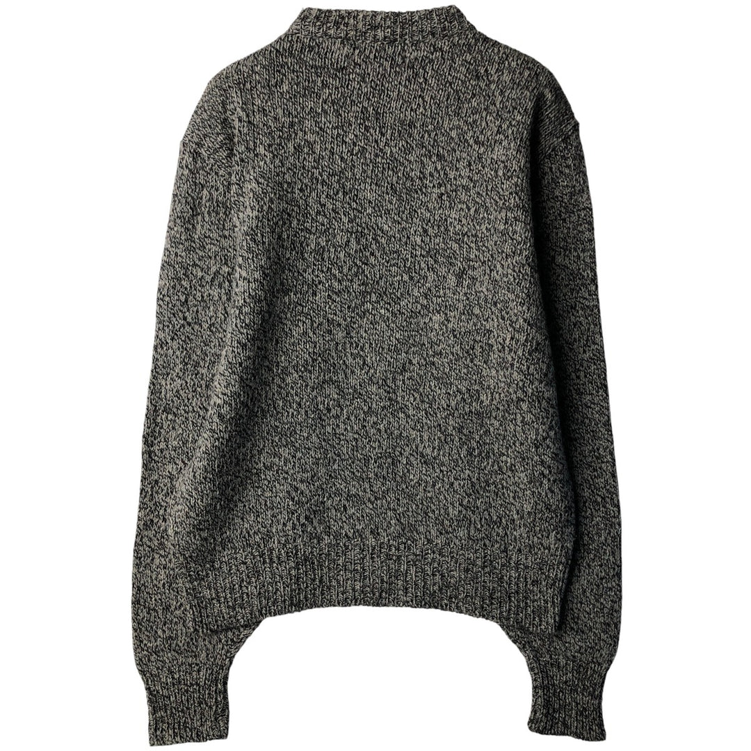 Vintage 70s-80'S Eddie Bauer wool knit sweater with black tag, size M, men's unclear gray type Vintage Second Hand