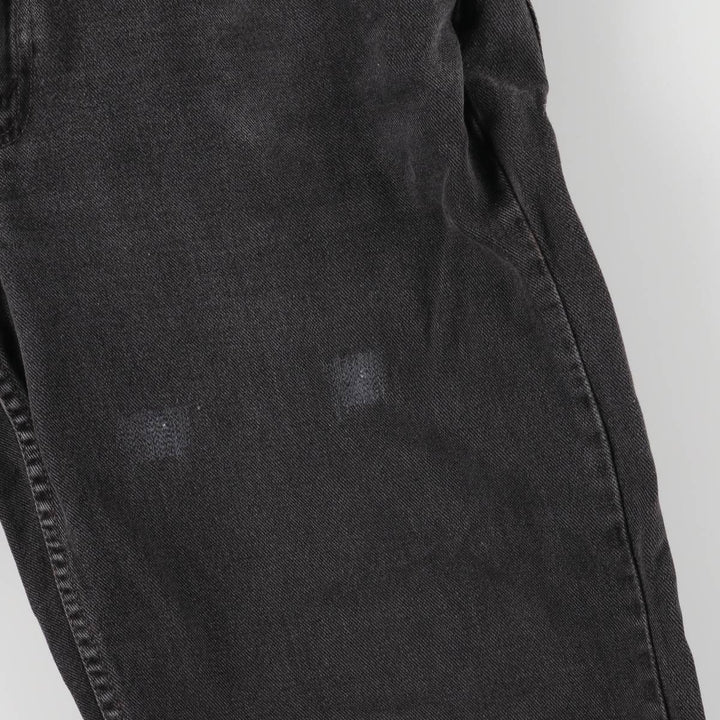 00'S Levi's 550 Relaxed Fit Black Denim Tapered Denim Pants Men's W34 cotton black type Vintage Second Hand