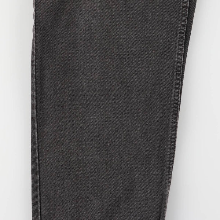 2000'S Levi's 550 Relaxed Fit Tapered Denim Pants, Black, Men's, Size W36 cotton black type Vintage Second Hand