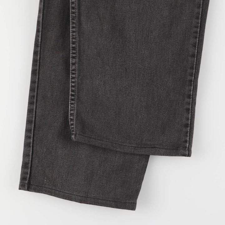 2000'S Levi's 550 Relaxed Fit Tapered Denim Pants, Black, Men's, Size W36 cotton black type Vintage Second Hand
