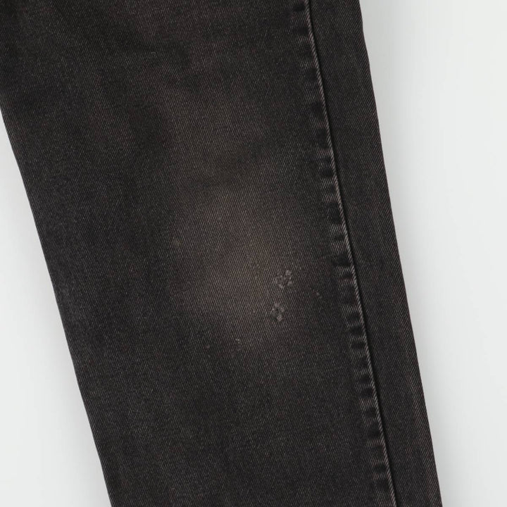 90'S Levi's 550 Relaxed Fit Tapered Denim Pants, Men's, Size W30, Vintage cotton black type Vintage Second Hand