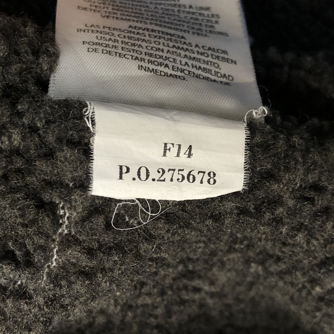 Carhartt Sweat Full Zip Hoodie Men's L size cotton black type Vintage Second Hand