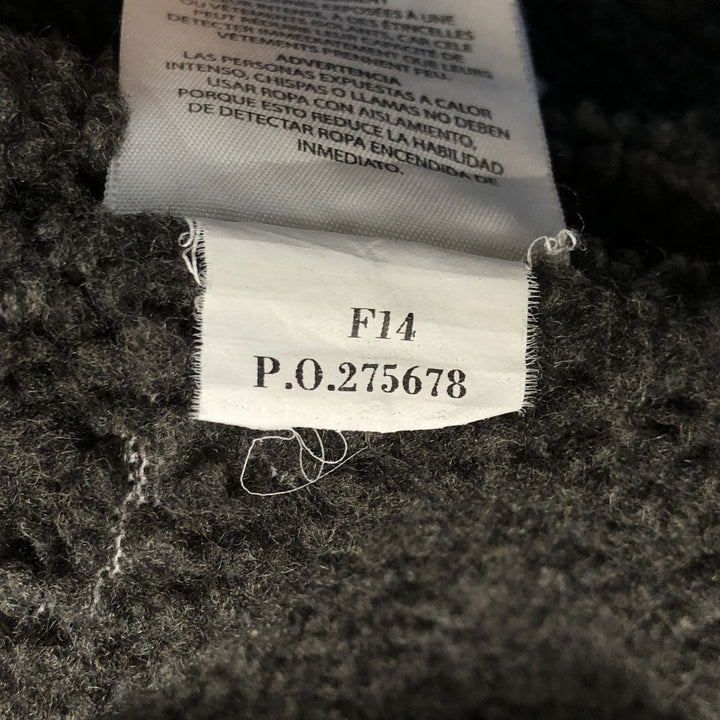 Carhartt Sweat Full Zip Hoodie Men's L size cotton black type Vintage Second Hand