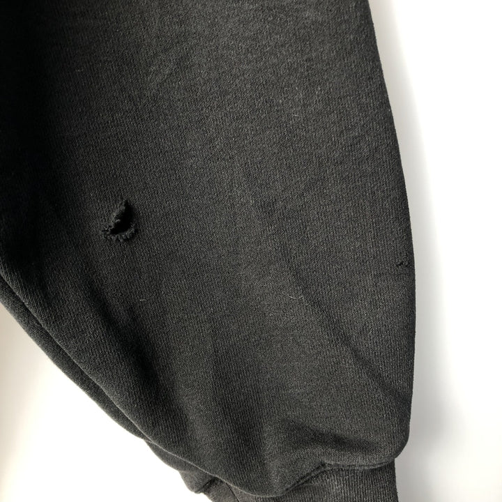 Carhartt Sweat Full Zip Hoodie Men's L size cotton black type Vintage Second Hand