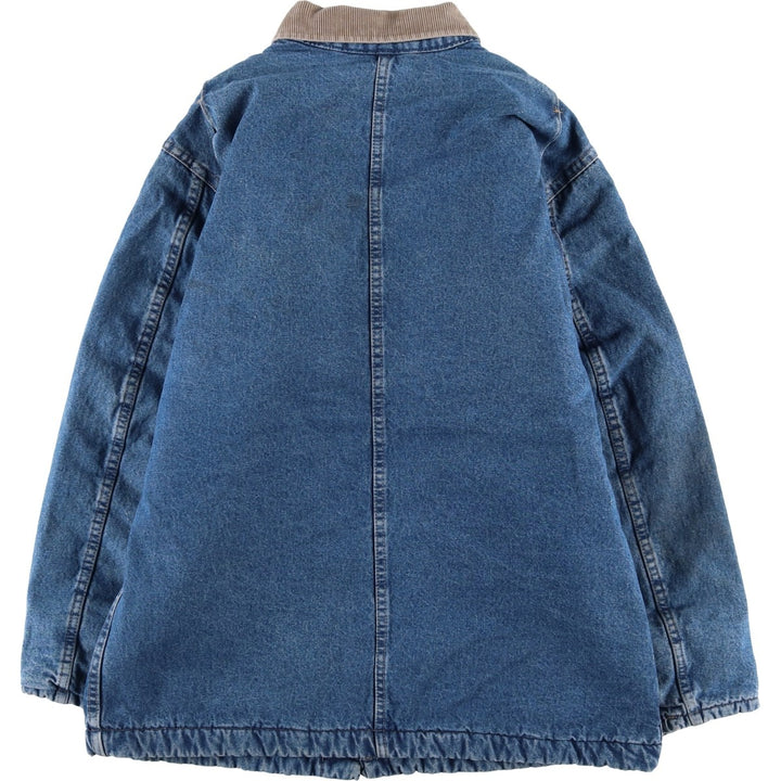 Dickies denim coveralls, men's size L unclear blue type Vintage Second Hand