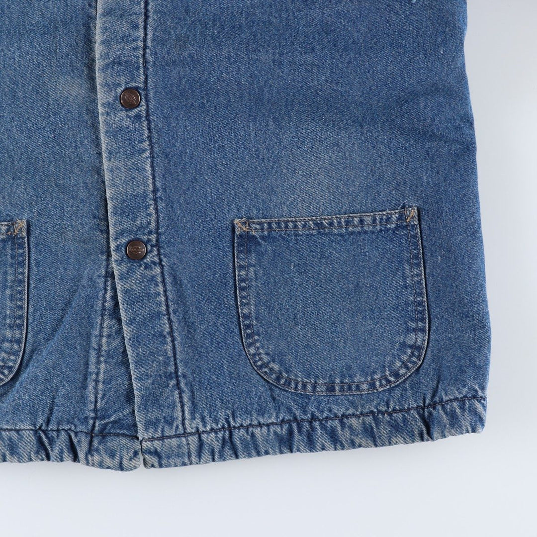 Dickies denim coveralls, men's size L unclear blue type Vintage Second Hand