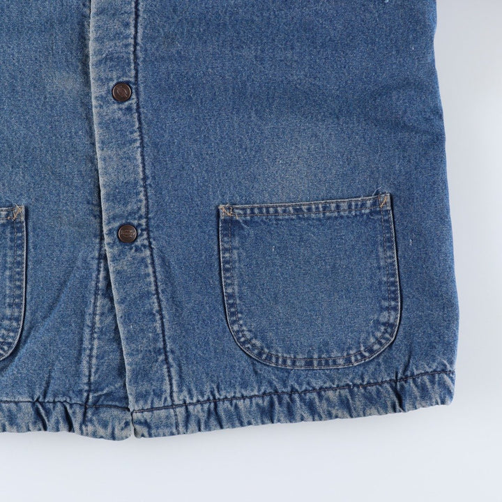 Dickies denim coveralls, men's size L unclear blue type Vintage Second Hand