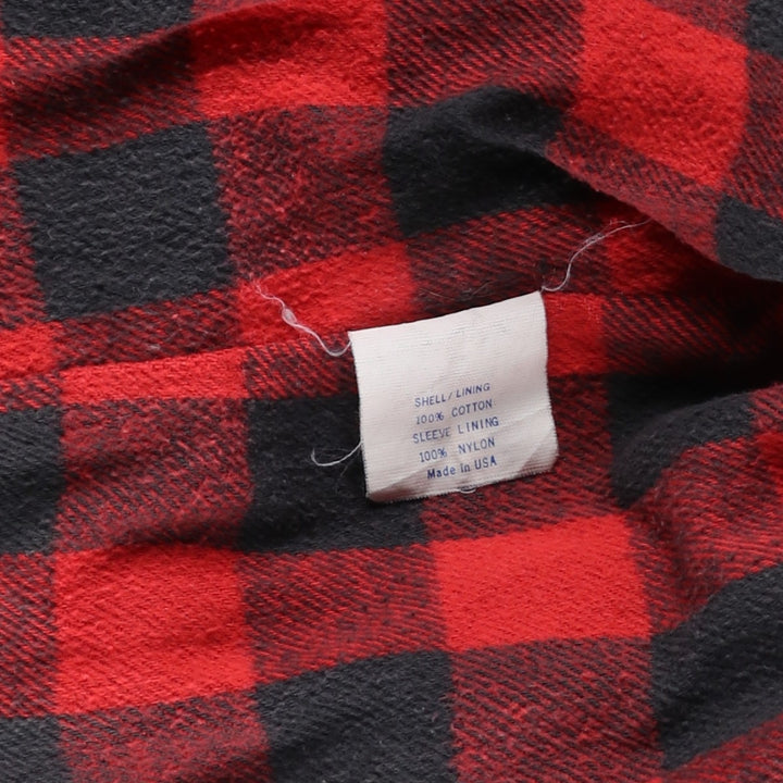 Vintage 1980'S SPORTSMASTER denim swing top sports jacket, made in the USA, men's size XL cotton blue type Vintage Second Hand