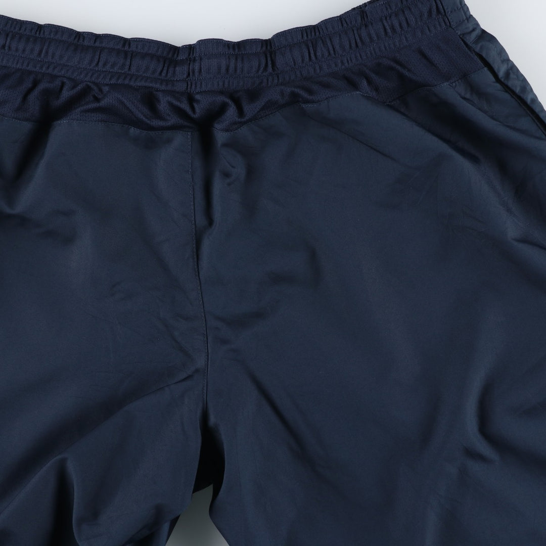 Nike warm-up pants, La Liga Barcelona nylon pants, crinkly pants, men's size L polyester navy blue type Vintage Second Hand