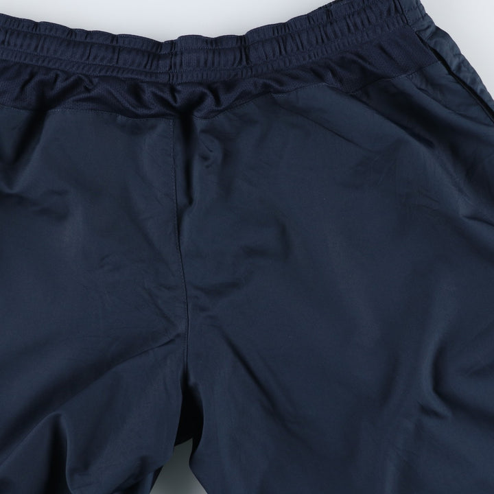 Nike warm-up pants, La Liga Barcelona nylon pants, crinkly pants, men's size L polyester navy blue type Vintage Second Hand