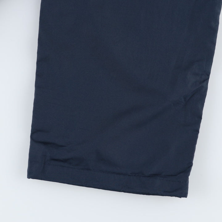 Nike warm-up pants, La Liga Barcelona nylon pants, crinkly pants, men's size L polyester navy blue type Vintage Second Hand