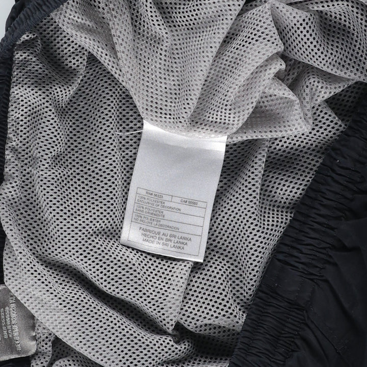 00'S Nike Warm-up Pants, Nylon Pants, Rustling Pants, Men's M Size polyester black type Vintage Second Hand