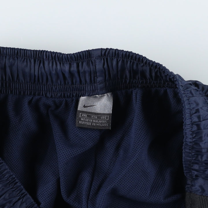 00'S Nike Nylon Pants, Shaka Shaka Pants, Men's XXL Nylon navy blue type Vintage Second Hand