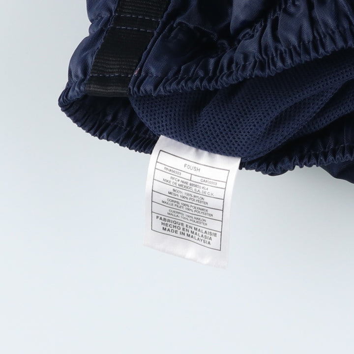 00'S Nike Nylon Pants, Shaka Shaka Pants, Men's XXL Nylon navy blue type Vintage Second Hand