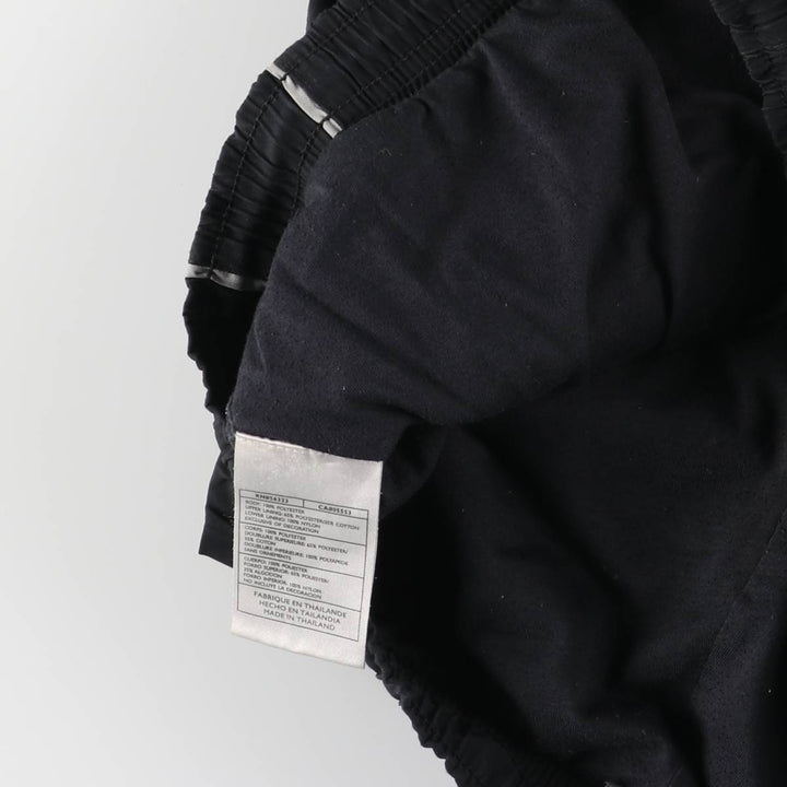 00'S Nike Warm-up Pants, Nylon Pants, Rustling Pants, Men's Size L polyester black type Vintage Second Hand