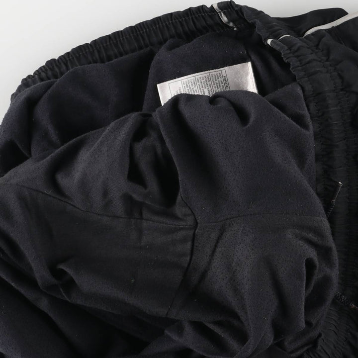 00'S Nike Warm-up Pants, Nylon Pants, Rustling Pants, Men's Size L polyester black type Vintage Second Hand