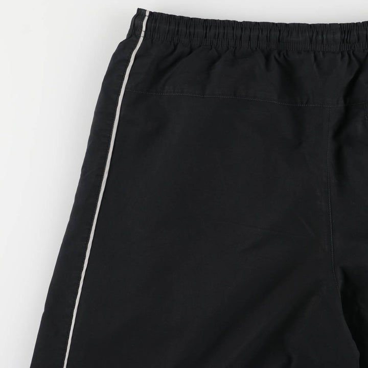 00'S Nike Warm-up Pants, Nylon Pants, Rustling Pants, Men's Size L polyester black type Vintage Second Hand