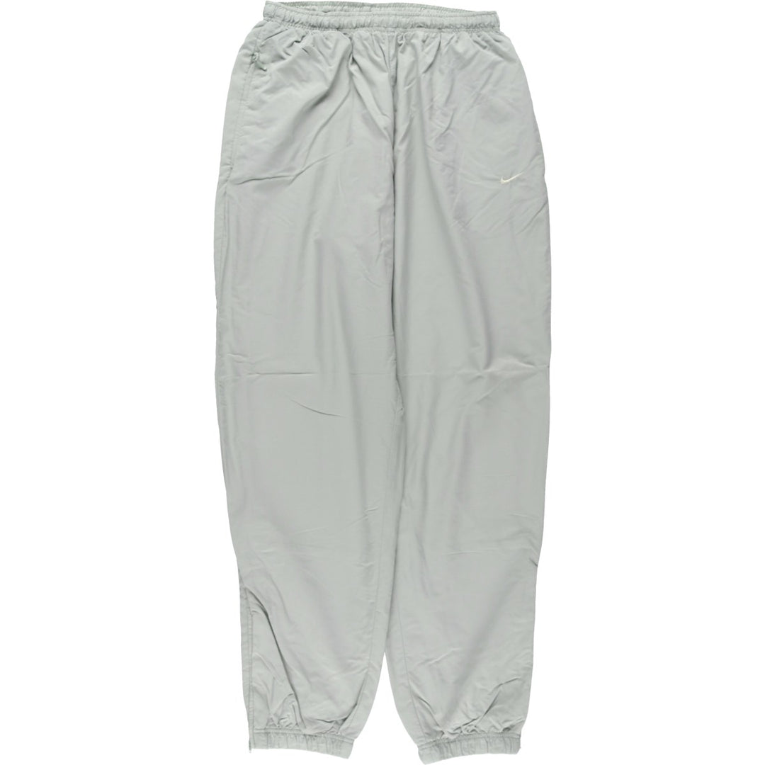 00'S Nike Nylon Pants, Shaka Shaka Pants, Men's M size Nylon Khaki type sage green Vintage Second Hand