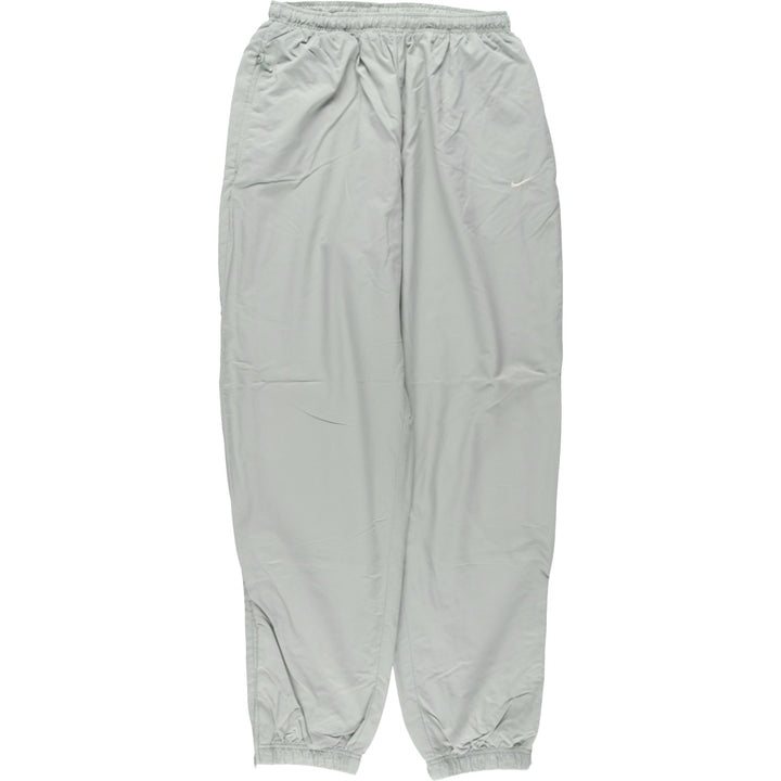 00'S Nike Nylon Pants, Shaka Shaka Pants, Men's M size Nylon Khaki type sage green Vintage Second Hand