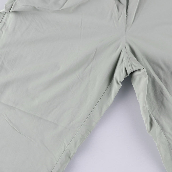 00'S Nike Nylon Pants, Shaka Shaka Pants, Men's M size Nylon Khaki type sage green Vintage Second Hand