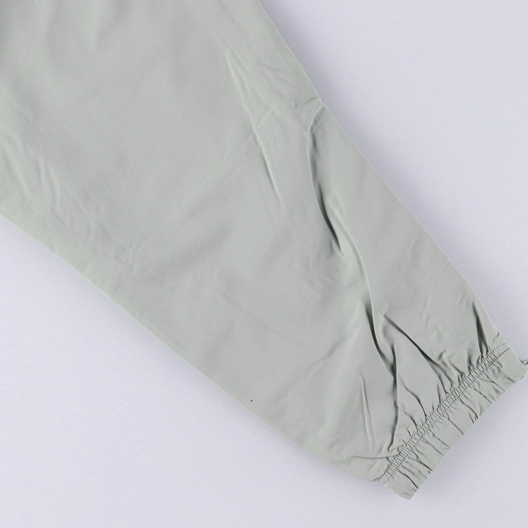 00'S Nike Nylon Pants, Shaka Shaka Pants, Men's M size Nylon Khaki type sage green Vintage Second Hand