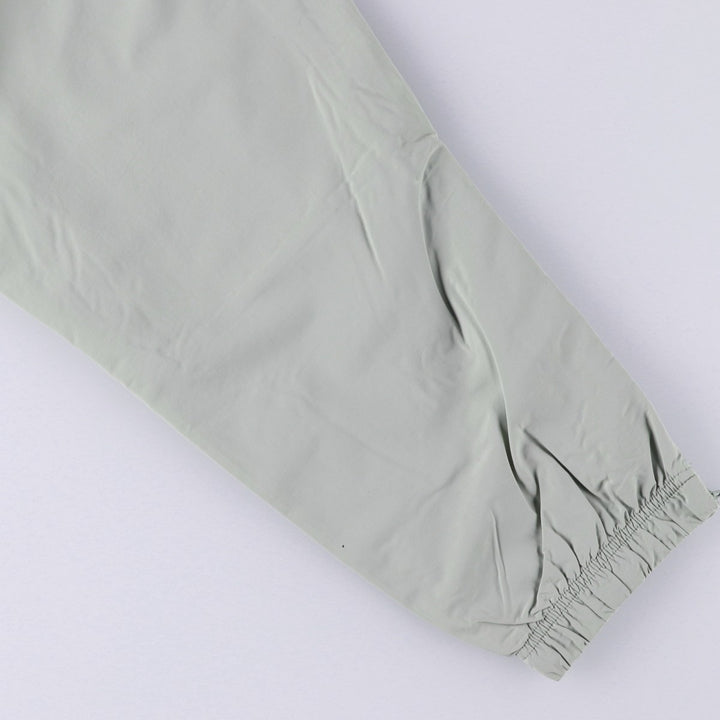 00'S Nike Nylon Pants, Shaka Shaka Pants, Men's M size Nylon Khaki type sage green Vintage Second Hand