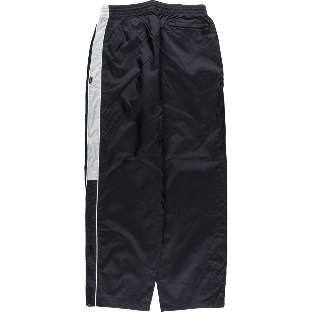 00'S Nike Nylon Pants, Shaka Shaka Pants, Men's L size Nylon black type Vintage Second Hand