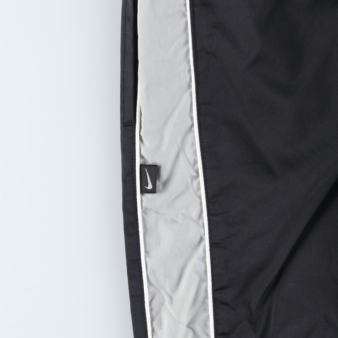 00'S Nike Nylon Pants, Shaka Shaka Pants, Men's L size Nylon black type Vintage Second Hand