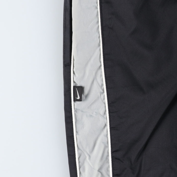 00'S Nike Nylon Pants, Shaka Shaka Pants, Men's L size Nylon black type Vintage Second Hand