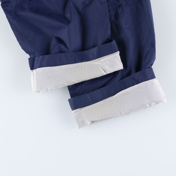 00'S Adidas nylon pants, rustling pants, men's size M Nylon navy blue type Vintage Second Hand