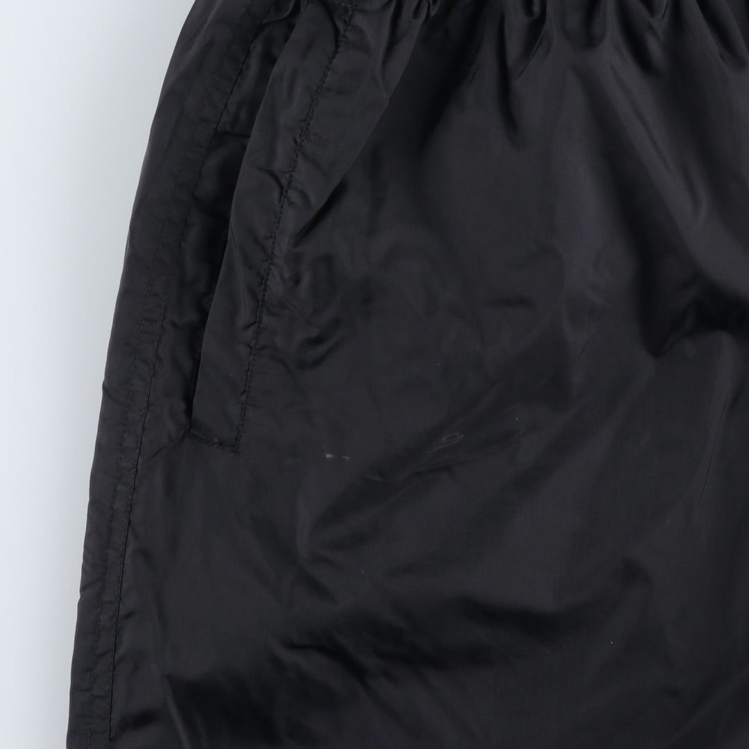 90'S Nike Nylon Pants, Shaka Shaka Pants, Men's M Size, Vintage Nylon black type Vintage Second Hand