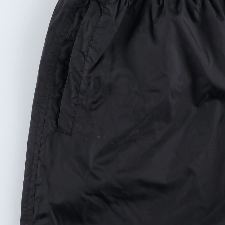 90'S Nike Nylon Pants, Shaka Shaka Pants, Men's M Size, Vintage Nylon black type Vintage Second Hand