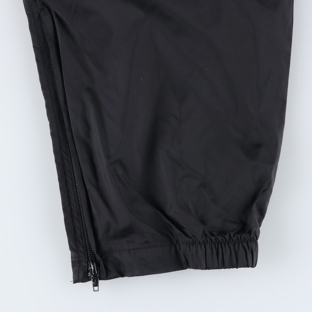 90'S Nike Nylon Pants, Shaka Shaka Pants, Men's M Size, Vintage Nylon black type Vintage Second Hand