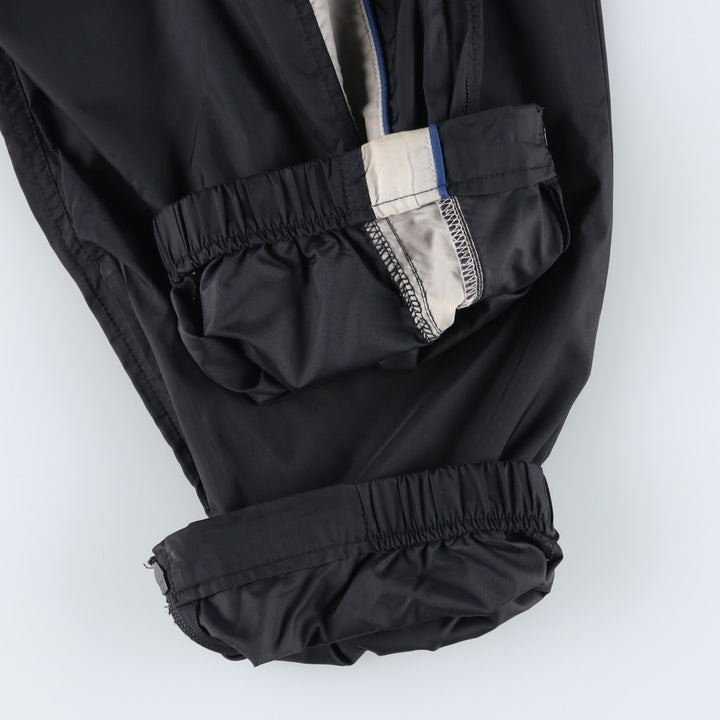 90'S Nike Nylon Pants, Shaka Shaka Pants, Men's M Size, Vintage Nylon black type Vintage Second Hand