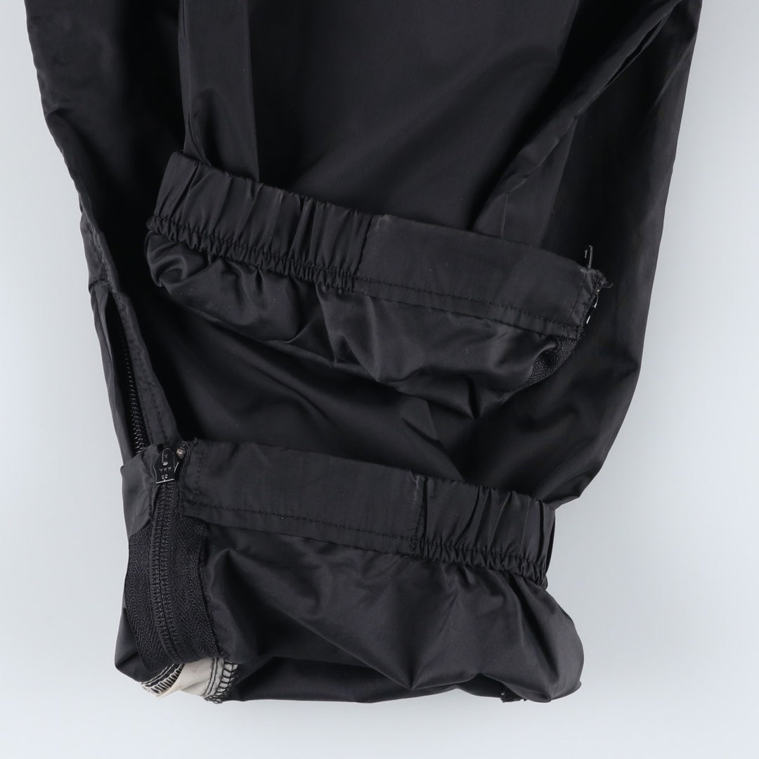 90'S Nike Nylon Pants, Shaka Shaka Pants, Men's M Size, Vintage Nylon black type Vintage Second Hand