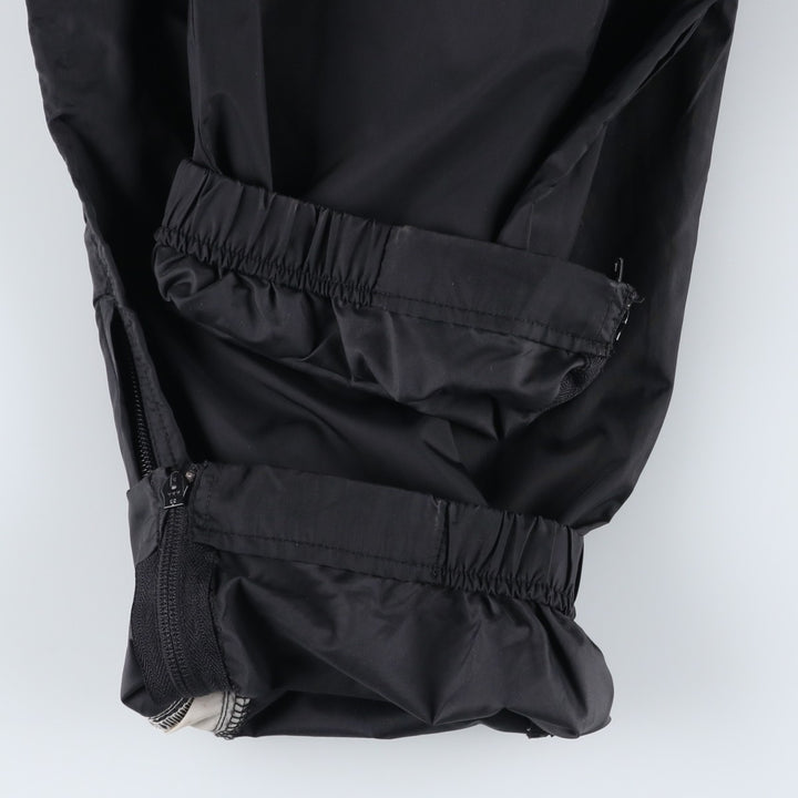 90'S Nike Nylon Pants, Shaka Shaka Pants, Men's M Size, Vintage Nylon black type Vintage Second Hand